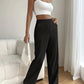 2025 New Women's Trousers Cross-border Spring and Autumn High Waist Loose Wide Leg Pants Drain All-match Casual Straight Pants