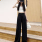 High-Waisted Suit Pants for Women, Spring and Autumn 2025 New Wide-Leg Pants, Thin Loose Casual Pants, Straight-Leg Drape Long Pants