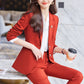 Blue Blazer for Women 2025 Spring and Autumn New Slim Fit Elegant Goddess Style Suit Professional Workwear