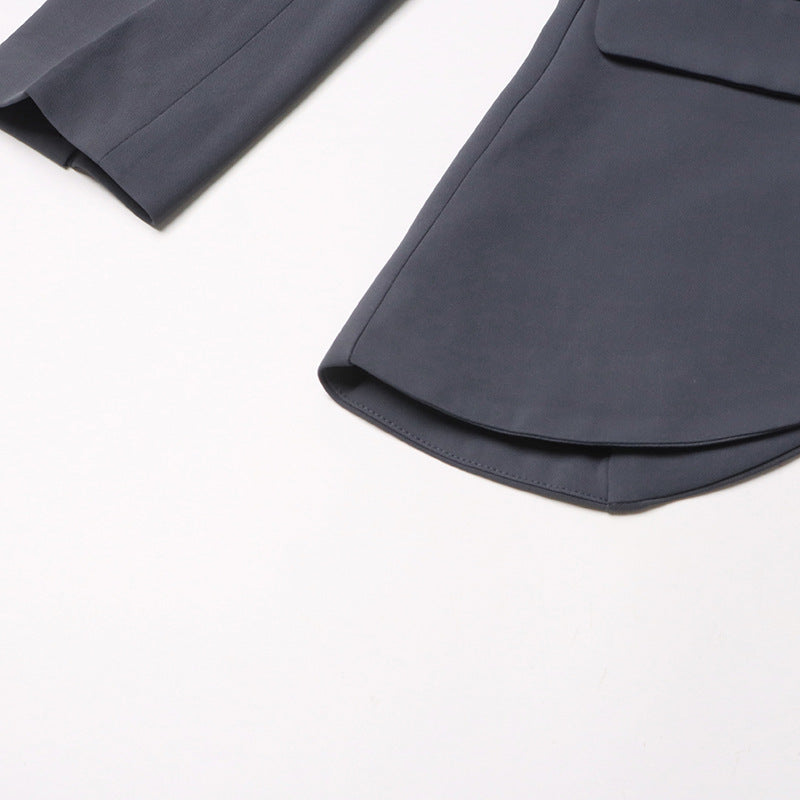 Irregular Deconstructed Blazer 2026 New Style Unique Long-Sleeve Hollow-Out High-End Waist-Cinching Blazer Jacket for Women