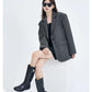 Casual Blazer for Women 2026 Autumn New Style Loose Fit Elegant Commuter Trendy Street Style Small Suit Jacket for Women