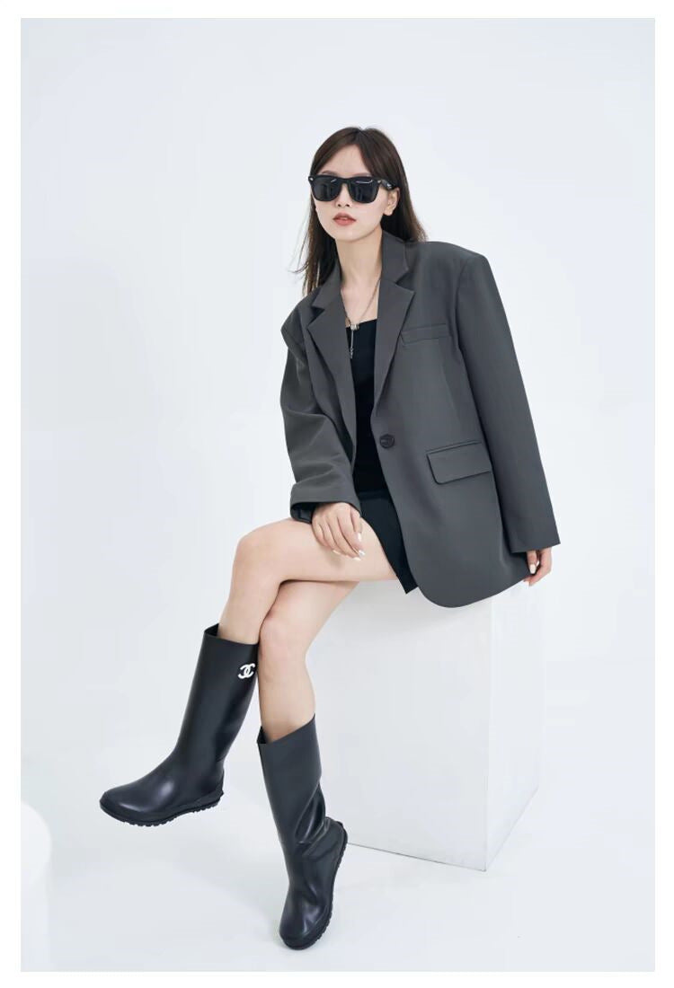 Casual Blazer for Women 2026 Autumn New Style Loose Fit Elegant Commuter Trendy Street Style Small Suit Jacket for Women