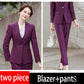 New High-Quality Tailcoat Set, Women's Business Office Jacke