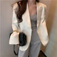 Women's Blazer 2026 Spring and Autumn New Style Small Blazer Korean Version Internet Celebrity Loose Spring and Autumn Pink Casual Suit for Women