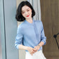 Spring and Autumn New Style Silk Shirt for Women, Unique Design, Fashionable, Slimming, Mulberry Silk, Elegant, Gentle and Graceful Blouse