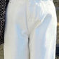 White Wide-Leg Jeans for Women, 2025 Spring New High-Waisted Loose Versatile Slimming Drape Straight-Leg Floor-Length Pants