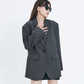 Casual Blazer for Women 2026 Autumn New Style Loose Fit Elegant Commuter Trendy Street Style Small Suit Jacket for Women