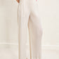 Miyake High Waist Wide Leg Pants Women's Spring and Summer 2024 New Pleated Casual Loose Slimming Straight Long Trousers