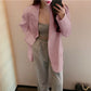 Women's Blazer 2026 Spring and Autumn New Style Small Blazer Korean Version Internet Celebrity Loose Spring and Autumn Pink Casual Suit for Women