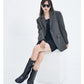Casual Blazer for Women 2026 Autumn New Style Loose Fit Elegant Commuter Trendy Street Style Small Suit Jacket for Women