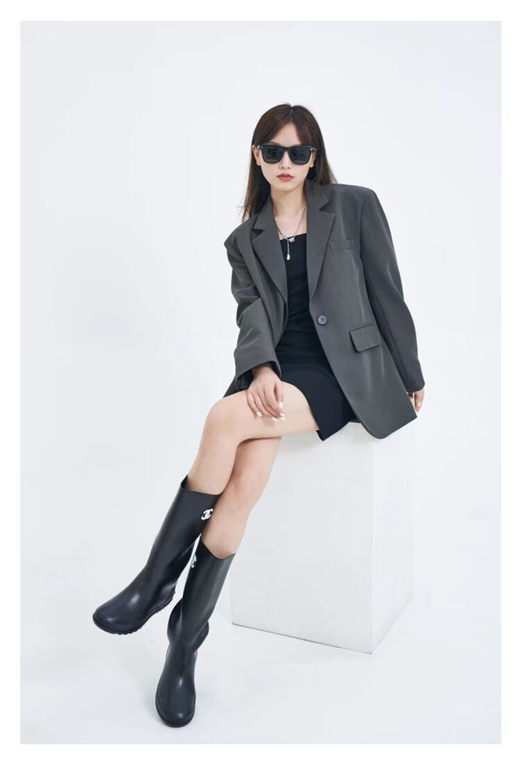 Casual Blazer for Women 2026 Autumn New Style Loose Fit Elegant Commuter Trendy Street Style Small Suit Jacket for Women