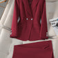 New High-Quality Tailcoat Set, Women's Business Office Jacke