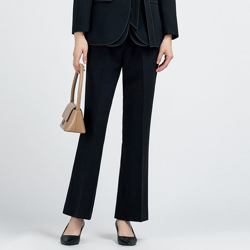 2025 Autumn New High-End Women's Blazer Casual Black Petite Fashion Commuter Suit for Women
