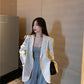 Women's Blazer 2026 Spring and Autumn New Style Small Blazer Korean Version Internet Celebrity Loose Spring and Autumn Pink Casual Suit for Women