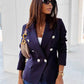 2026 Spring and Autumn New High-End Blazer for Women, Korean Style Casual Small Suit, European Style British Style, Slimming and Brightening