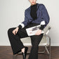 Authentic Wool Wide-Leg Pants for Women 25 New High-Waisted Slimming Tummy-Covering Straight-Leg Pants Women's Vertical Casual Pants