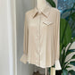 Silk Shirt for Women 2026 Early Spring New Style 19 Momme Stretch Double Georgette Solid Color Office Ol Mulberry Silk Blouse