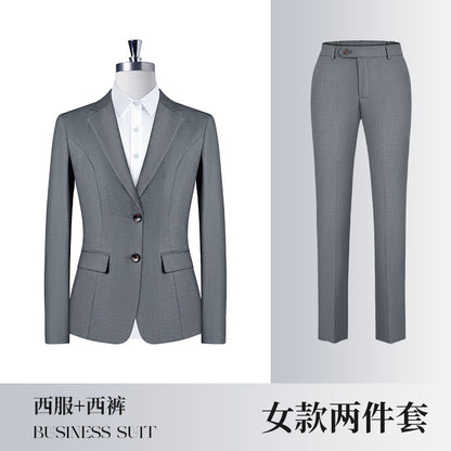 Professional Suit suit Business New Professional Suit Sales Office Work Clothes Dress Four Seasons Same for Men and Women