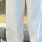 White Wide-Leg Jeans for Women, 2025 Spring New High-Waisted Loose Versatile Slimming Drape Straight-Leg Floor-Length Pants