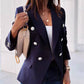 2026 Spring and Autumn New High-End Blazer for Women, Korean Style Casual Small Suit, European Style British Style, Slimming and Brightening
