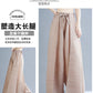 Pleated Heavy-Duty Pleated Wide-Leg Pants High-Waisted Plus-Size Straight-Leg Pants Summer Loose Slimming Casual Pants Women's Long Pants