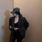 Women's Blazer 2026 Spring and Autumn New Style Small Blazer Korean Version Internet Celebrity Loose Spring and Autumn Pink Casual Suit for Women