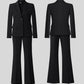 New High-Quality Tailcoat Set, Women's Business Office Jacke