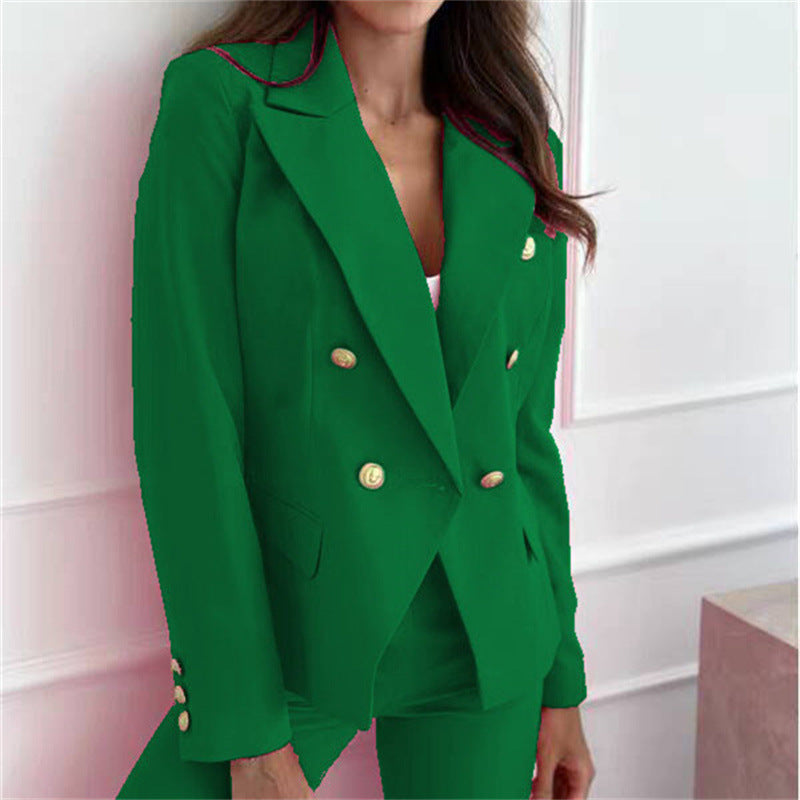 2026 Spring and Autumn New High-End Blazer for Women, Korean Style Casual Small Suit, European Style British Style, Slimming and Brightening