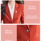 Blue Blazer for Women 2025 Spring and Autumn New Slim Fit Elegant Goddess Style Suit Professional Workwear