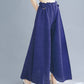 Pleated Heavy-Duty Pleated Wide-Leg Pants High-Waisted Plus-Size Straight-Leg Pants Summer Loose Slimming Casual Pants Women's Long Pants