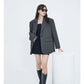 Casual Blazer for Women 2026 Autumn New Style Loose Fit Elegant Commuter Trendy Street Style Small Suit Jacket for Women