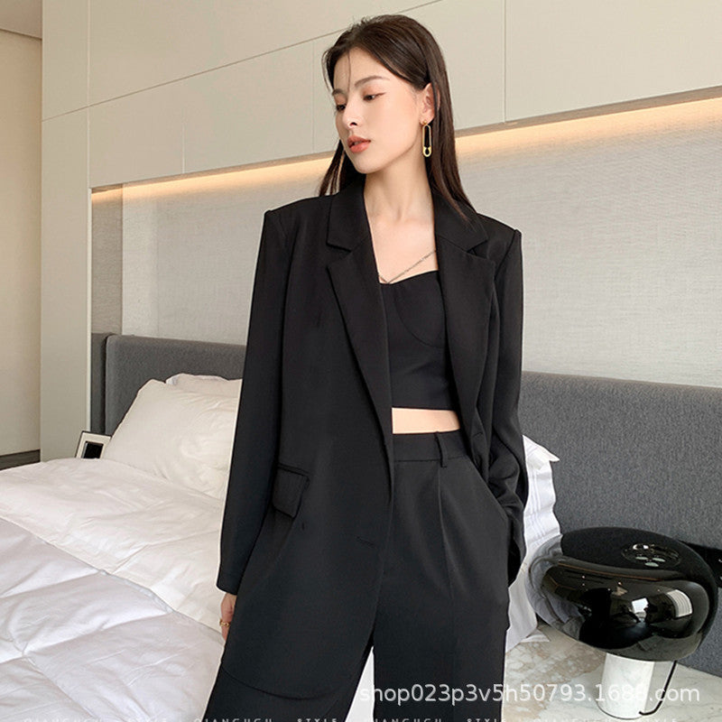 Petite Women's Blazer 2026 Spring New Pink Korean Style Versatile Elegant Short Suit Jacket for Women