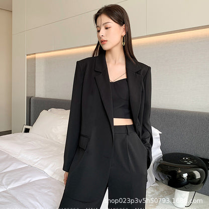 Petite Women's Blazer 2026 Spring New Pink Korean Style Versatile Elegant Short Suit Jacket for Women