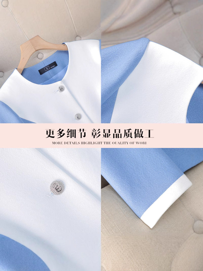 New High-Quality Tailcoat Set, Women's Business Office Jacke