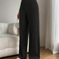 2025 New Women's Trousers Cross-border Spring and Autumn High Waist Loose Wide Leg Pants Drain All-match Casual Straight Pants